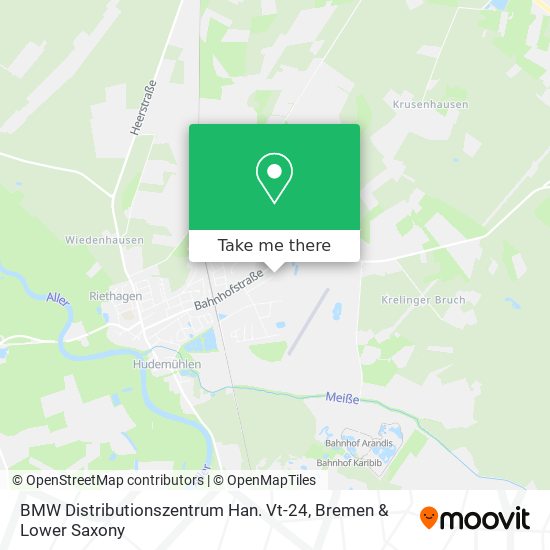BMW Distributionszentrum Han. Vt-24 map
