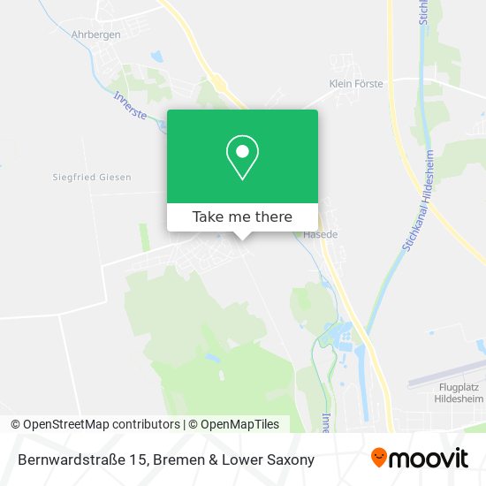 Bernwardstraße 15 map