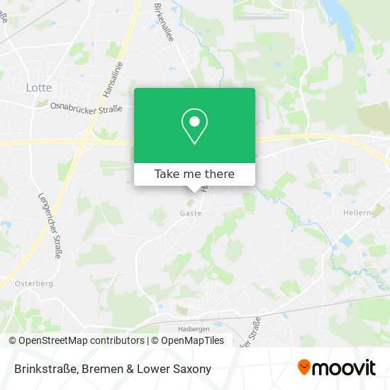 Brinkstraße map