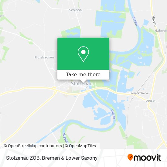 Stolzenau ZOB map