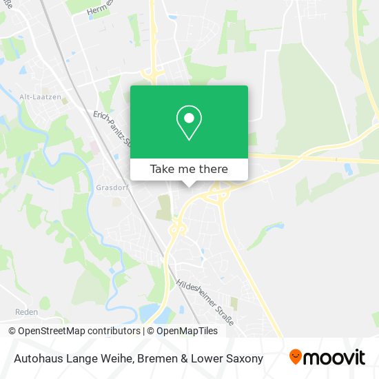 Autohaus Lange Weihe map