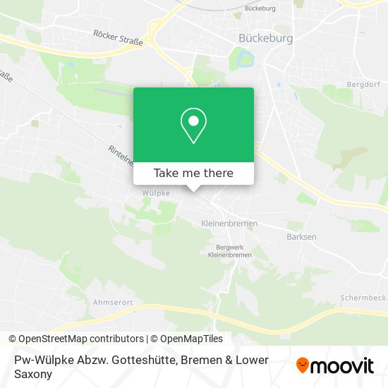 Pw-Wülpke Abzw. Gotteshütte map