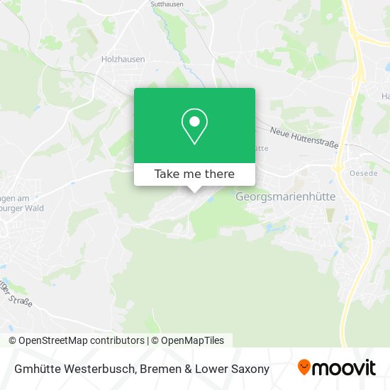 Gmhütte Westerbusch map