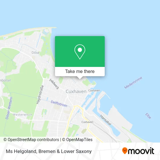 Ms Helgoland map