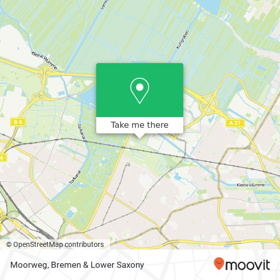 Карта Moorweg