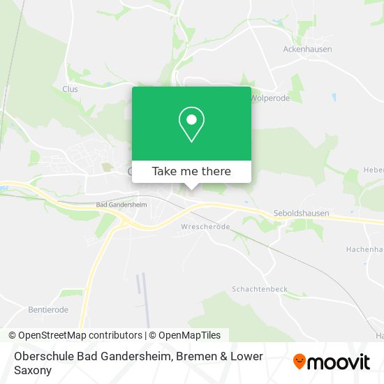 Oberschule Bad Gandersheim map