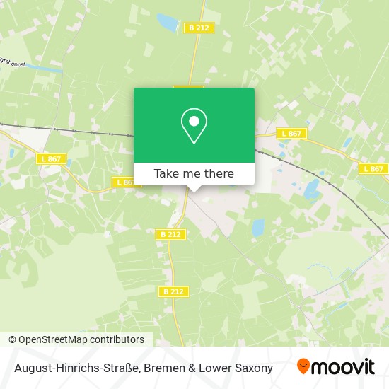 August-Hinrichs-Straße map