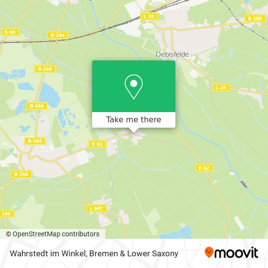 Wahrstedt im Winkel map