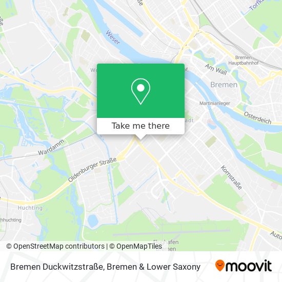 Bremen Duckwitzstraße map