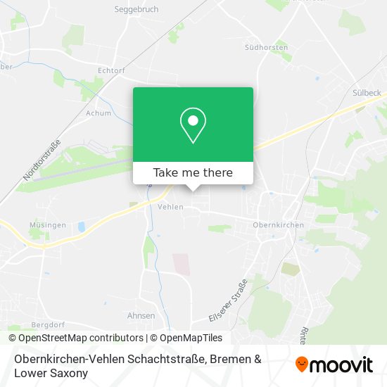 Obernkirchen-Vehlen Schachtstraße map