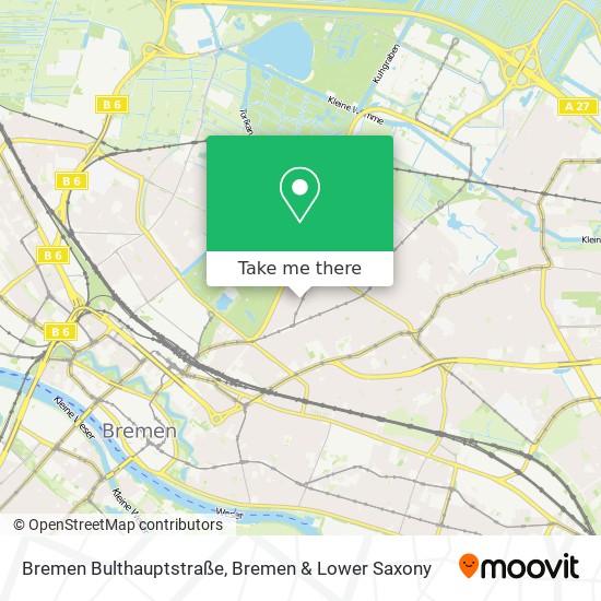 Bremen Bulthauptstraße map