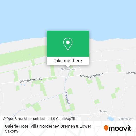 Galerie-Hotel Villa Norderney map