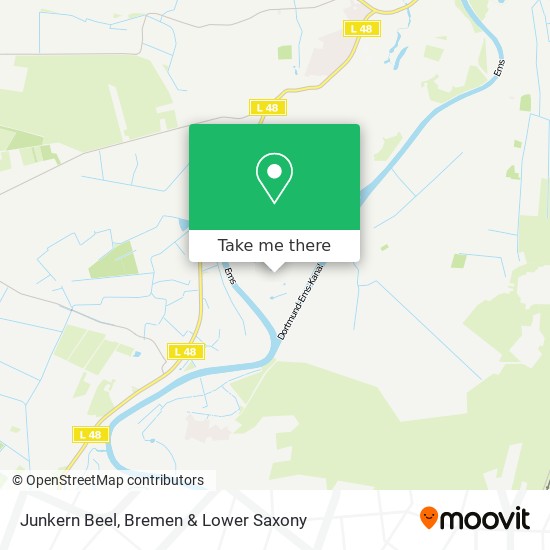 Junkern Beel map