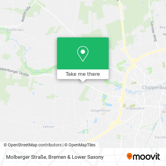 Molberger Straße map