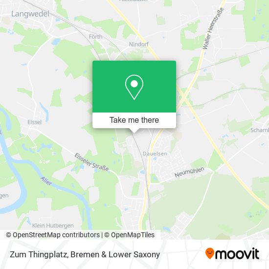 Zum Thingplatz map