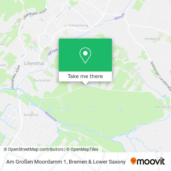 Am Großen Moordamm 1 map
