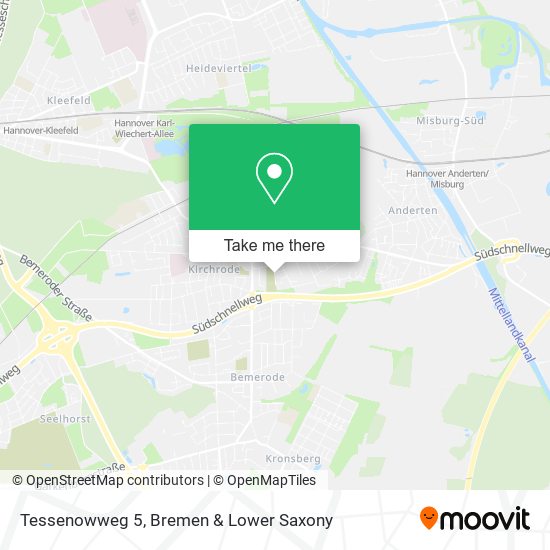 Tessenowweg 5 map