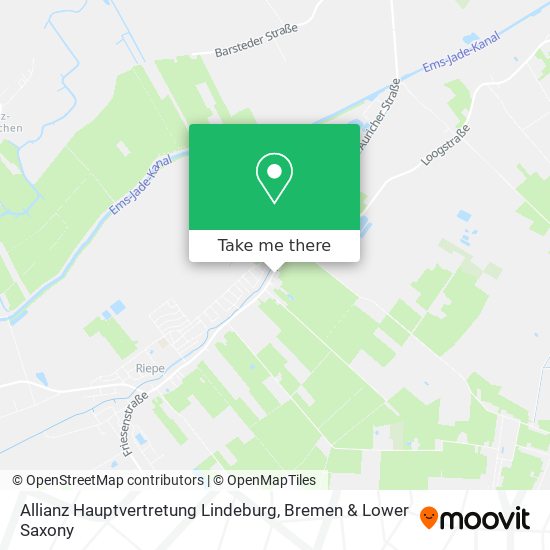 Allianz Hauptvertretung Lindeburg map