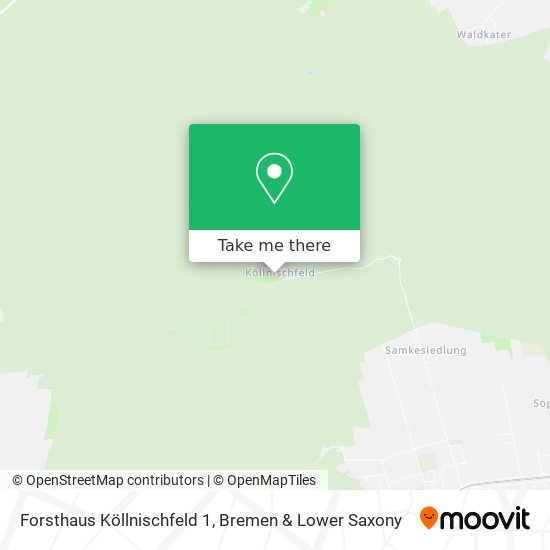 Forsthaus Köllnischfeld 1 map