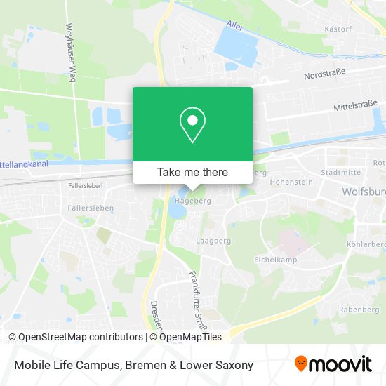 Mobile Life Campus map