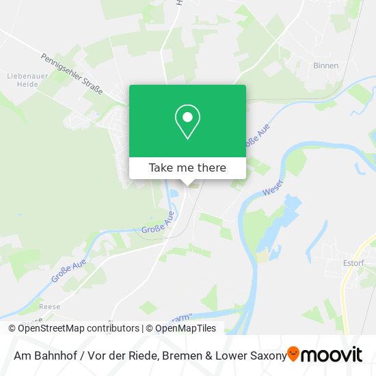 Am Bahnhof / Vor der Riede map
