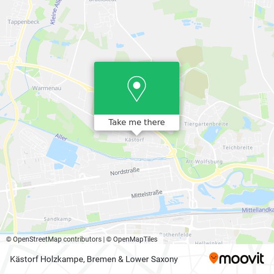 Kästorf Holzkampe map