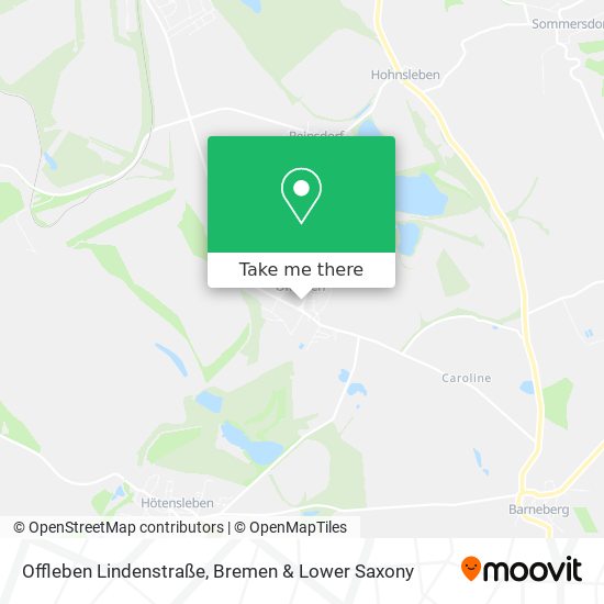 Offleben Lindenstraße map