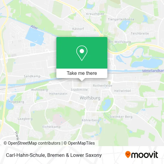 Carl-Hahn-Schule map