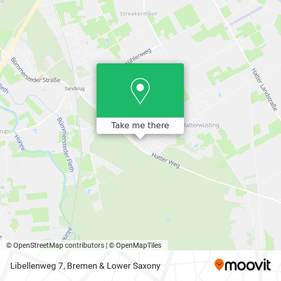 Libellenweg 7 map