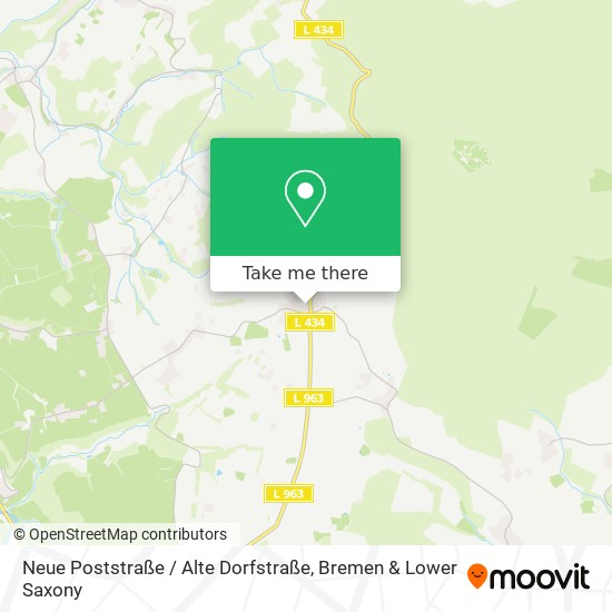 Neue Poststraße / Alte Dorfstraße map