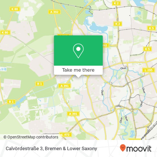 Calvördestraße 3 map