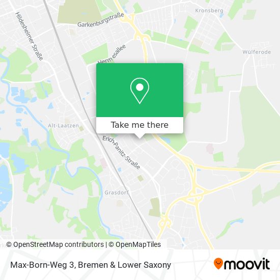Max-Born-Weg 3 map