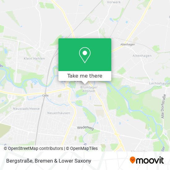 Bergstraße map