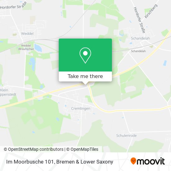 Im Moorbusche 101 map