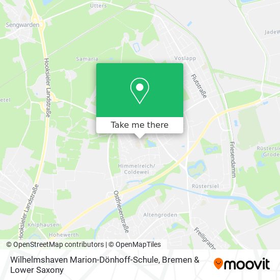 Wilhelmshaven Marion-Dönhoff-Schule map