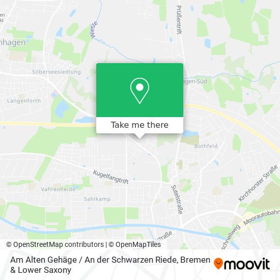 Am Alten Gehäge / An der Schwarzen Riede map
