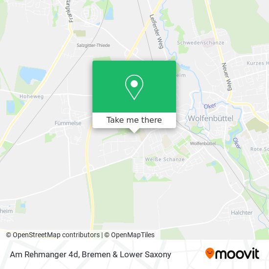 Am Rehmanger 4d map