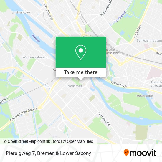 Piersigweg 7 map