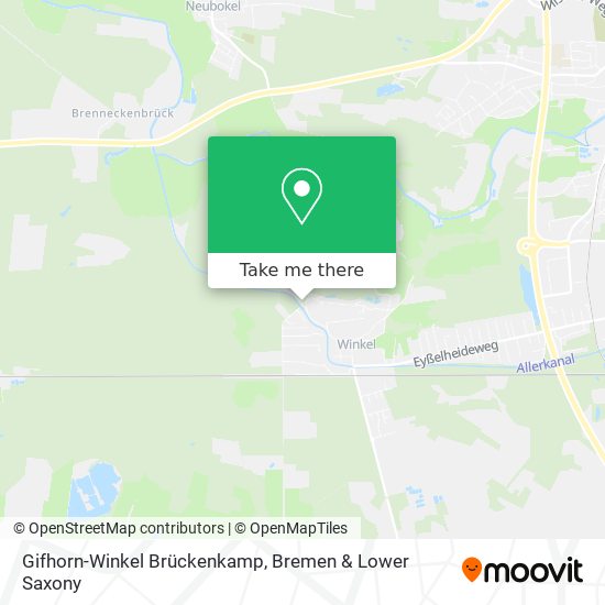 Gifhorn-Winkel Brückenkamp map