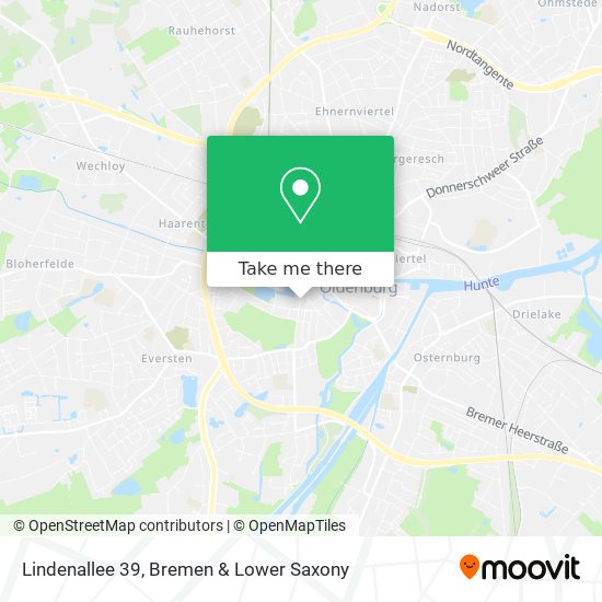 Lindenallee 39 map
