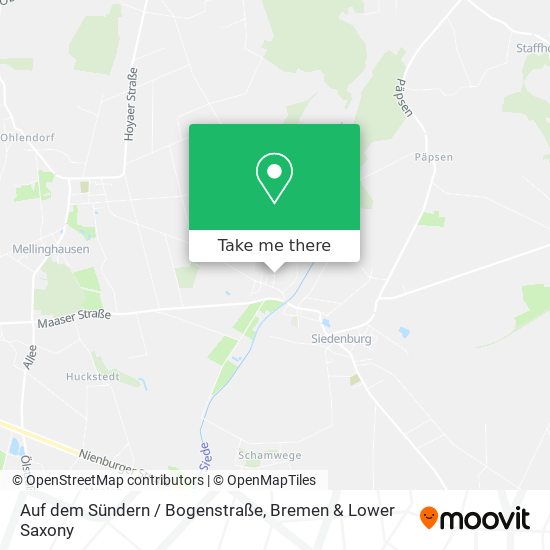 Auf dem Sündern / Bogenstraße map