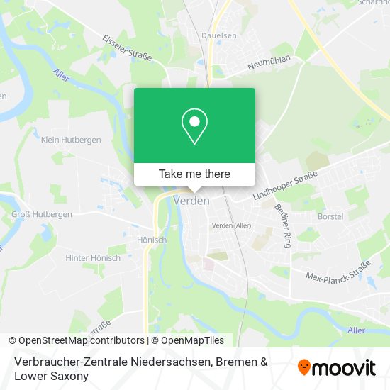 Verbraucher-Zentrale Niedersachsen map