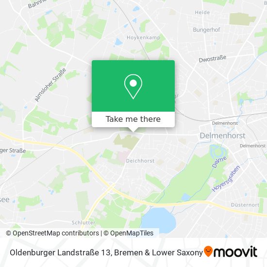 Oldenburger Landstraße 13 map