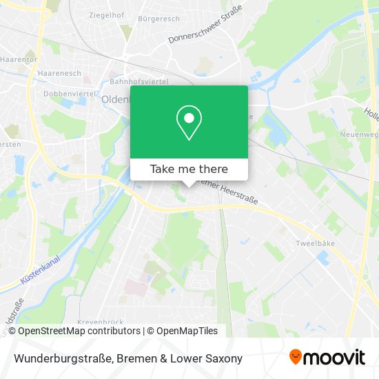 Wunderburgstraße map
