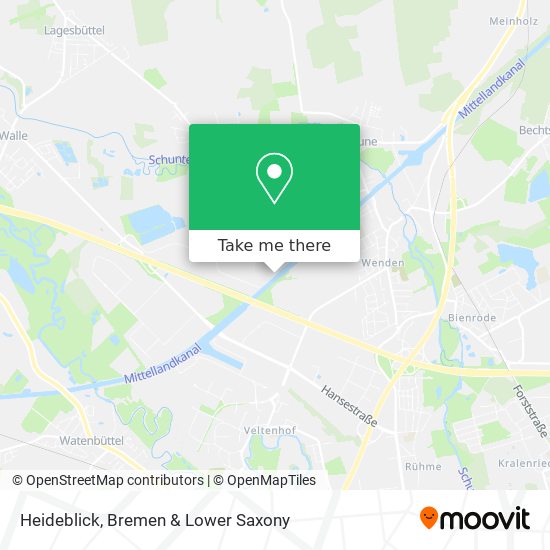 Heideblick map