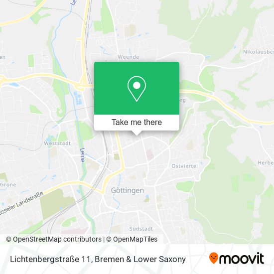 Lichtenbergstraße 11 map