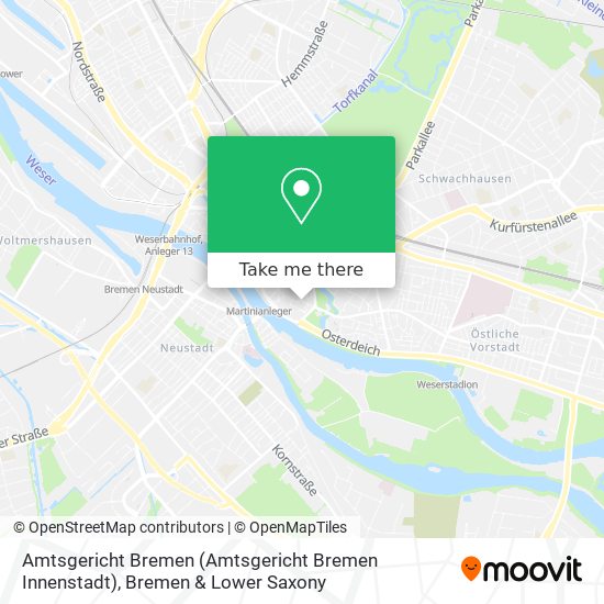 Amtsgericht Bremen (Amtsgericht Bremen Innenstadt) map