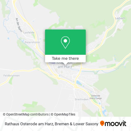 Rathaus Osterode am Harz map