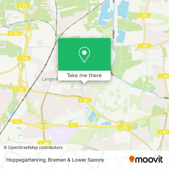 Hoppegartenring map