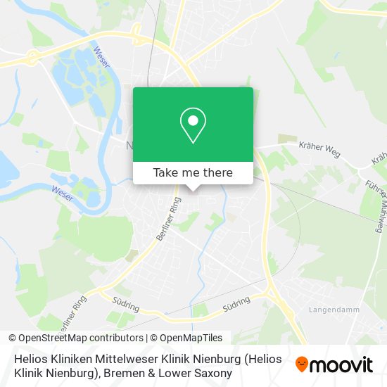 Helios Kliniken Mittelweser Klinik Nienburg (Helios Klinik Nienburg) map